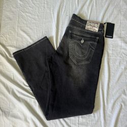 New True Religion Billy Relaxed Bootcut Jeans
