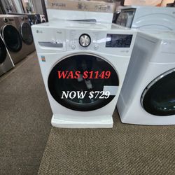 4.5 Cu. Ft. Ultra Large Capacity Smart Wifi Enabled Front Load Washer With Turbo Wash 360