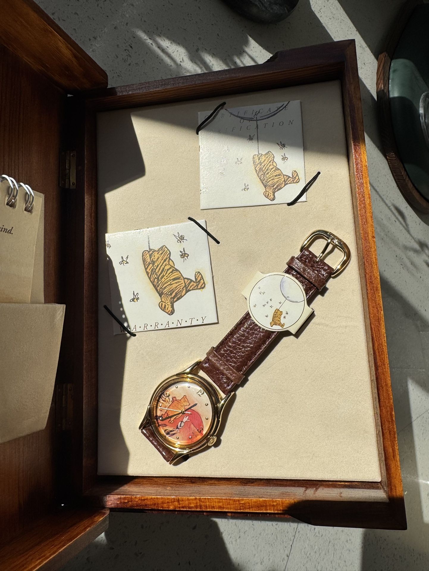 Vintage Fossil Winnie The Pooh Watch Set