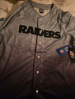 Brand New Men's Raiders Baseball Jersey