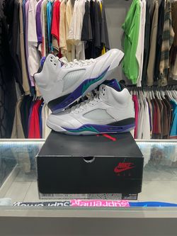 Jordan 5 Retro Grape 2025 Size 12