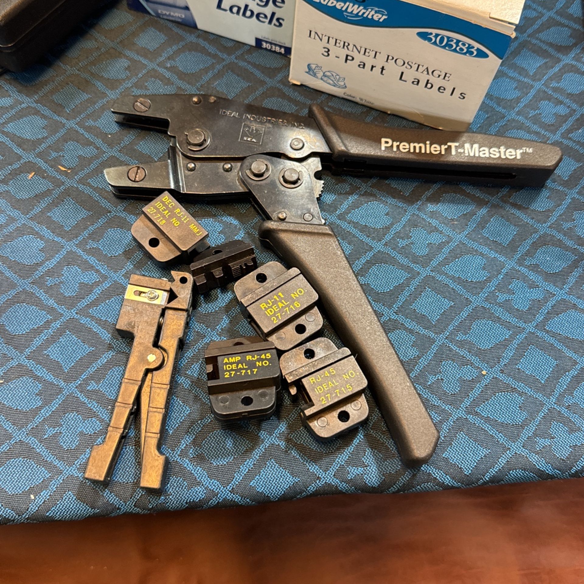 New IDEAL INDUSTRIES RJ-45 10 POSITION PREMIER T-MASTER TOOL