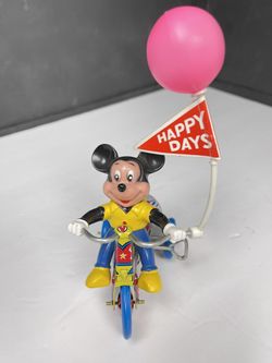 Linemar Mickey Mouse tricycle Windup
