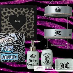 JUICY COUTURE MCBLING Y2K Bathroom Vanity Set