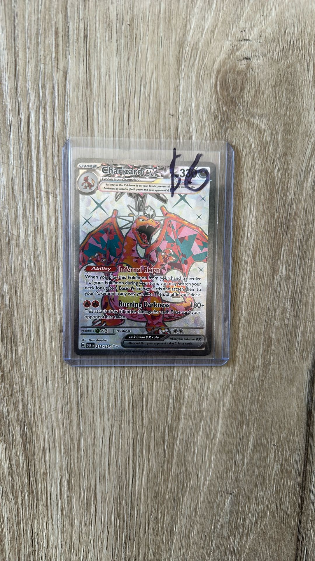 Charizard Ex 215/197