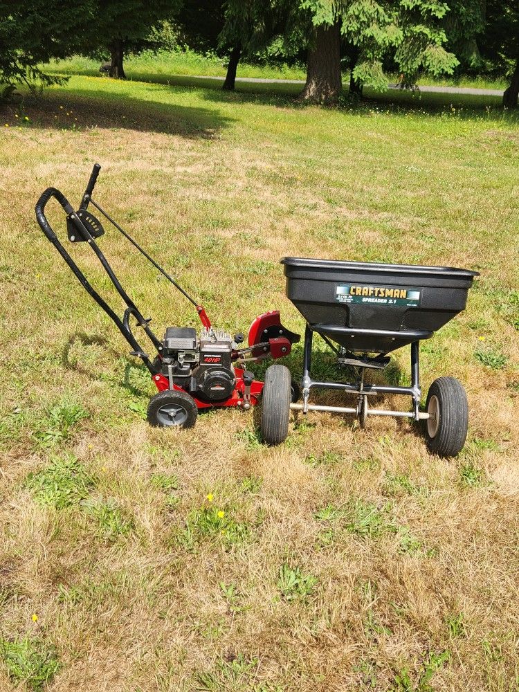 Craftsman Edger & Craftsman Spreader
