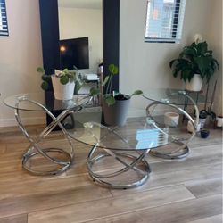 Coffee Table + 2 Side Tables !