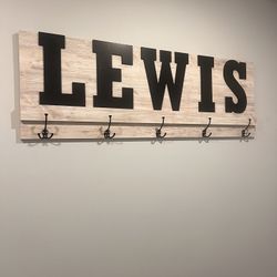 Customized Coat Rack 