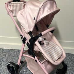 Delta Children BabyGap 2 n 1 Carriage stroller-Car seat compatible -easy one handed fold