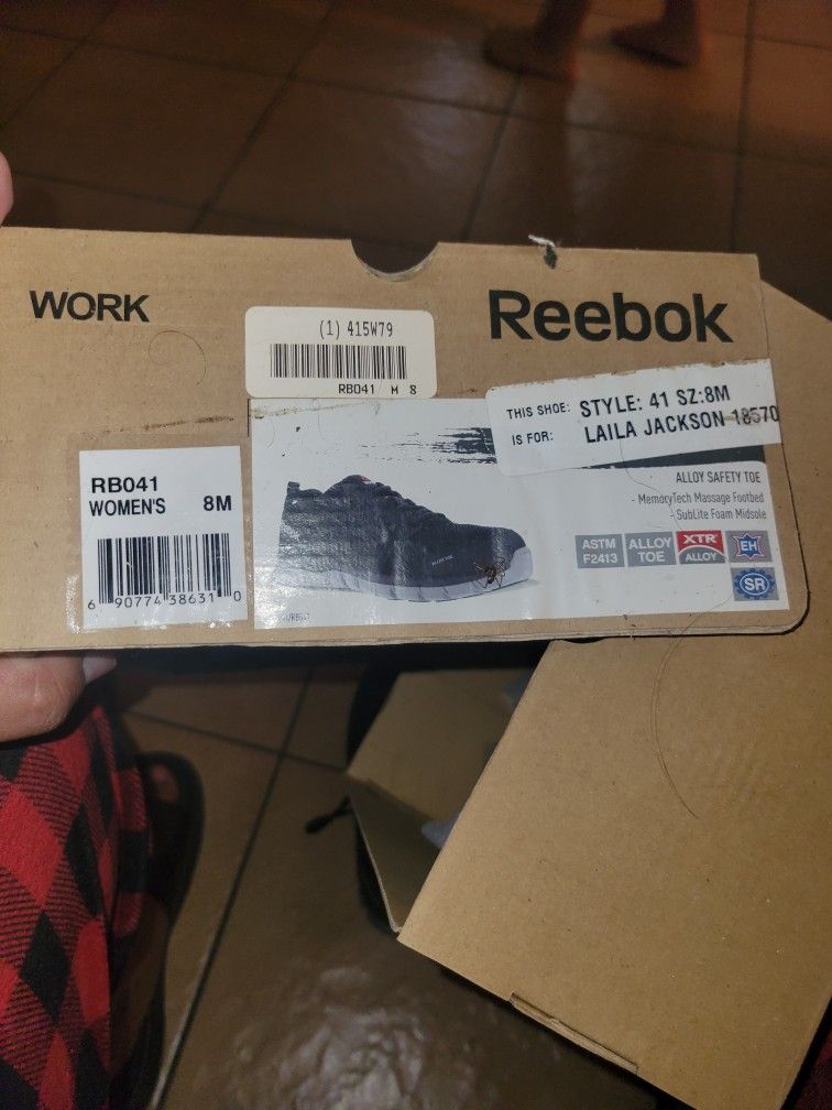 Steel Toe Shoes Reebok