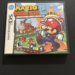 Nintendo DS Mario Vs Donkey Kong 2 March Of The Minis Case Only