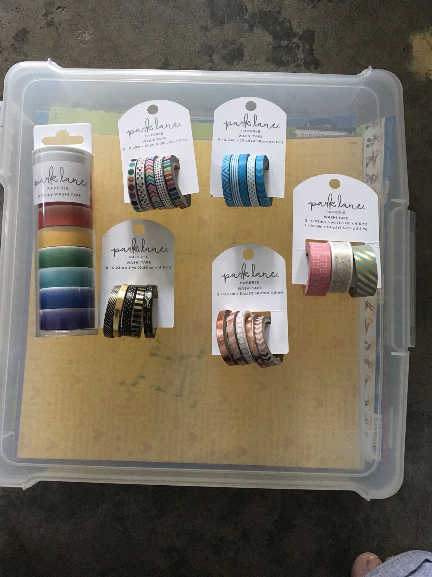 Park Lane Washi tape all NEW