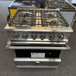 Hestan  KRG304NG 30 Inch Freestanding Professional Gas Range
