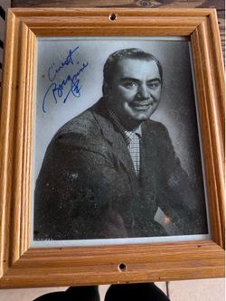 Ernest Borgnine Autographed 8x10 Photo – Framed with COA