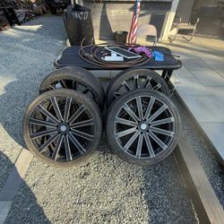 24 In Rims and wheels