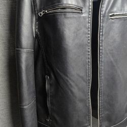 Men's M faux Leather Jacket