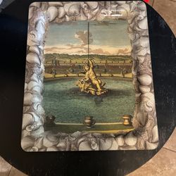 John Derian Company Classic Elegant Porcelain Tray Original Price, 1100