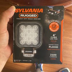 SYLVANIA RUGGED 4” Cube LED POD