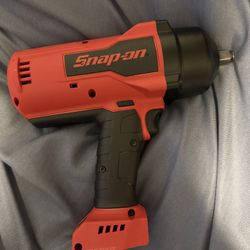 Snap On 18 V 1/2" Drive MonsterLithium Cordless Impact Wrench (Tool Only) Red Color