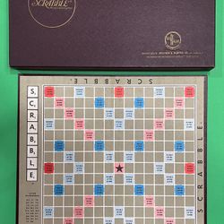 Vintage Scrabble Crossword Bd Game by Selchow & Righter Co. (circa late 60’s)