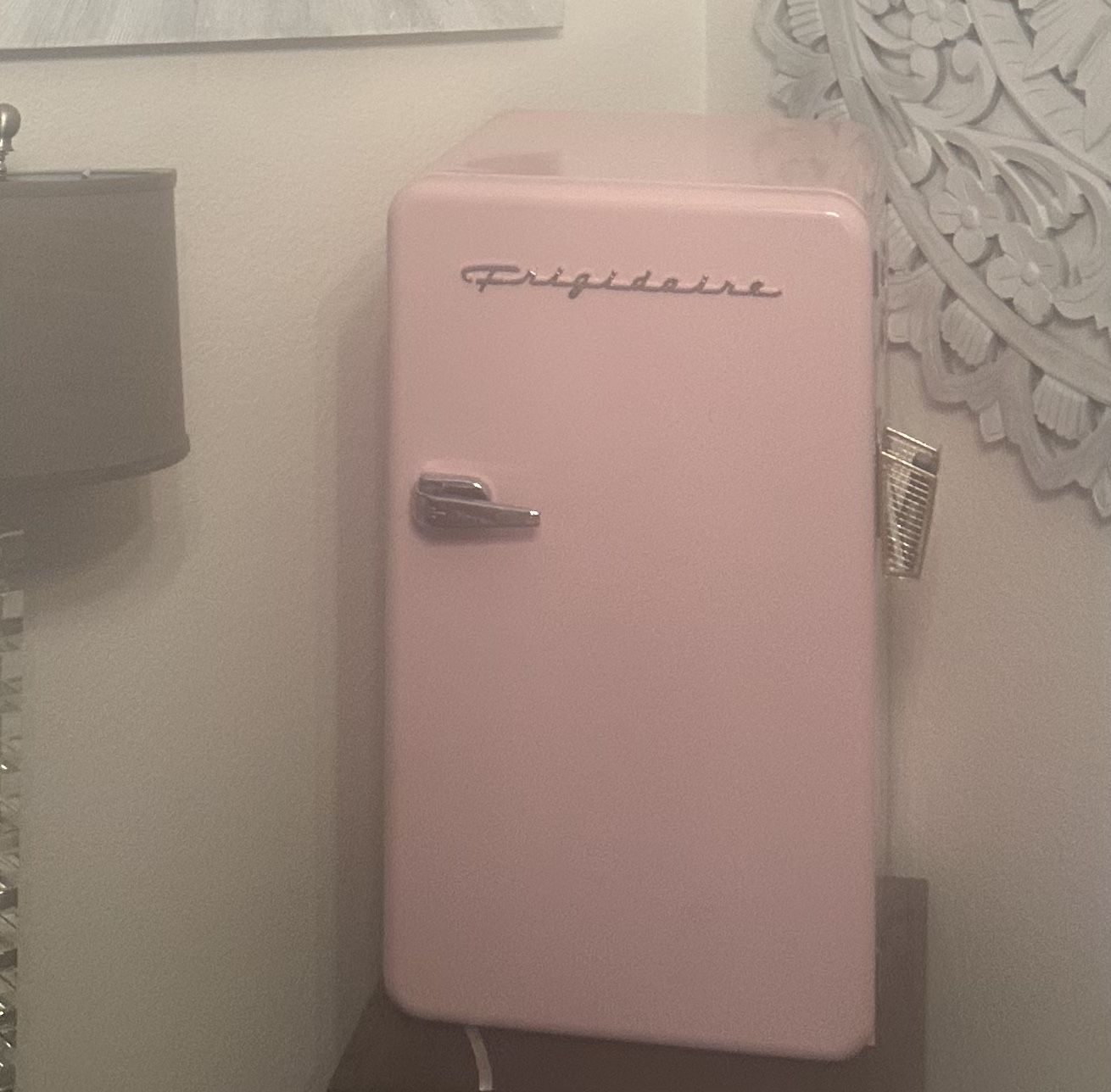 Pink Retro Frigidaire Fridge