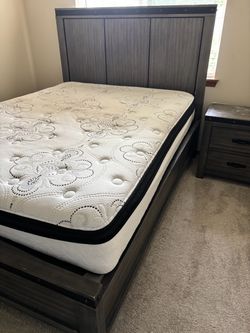 Bed , mattress and one night stand for free