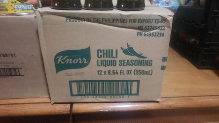 Chilli Liquid Seasoning $20 .00 Per Case