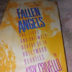 Very Good Read Book Of Hollywood Stars.  Called "Fallen Angels"