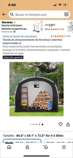 Cobertizo de almacén nuevo