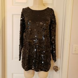 Vintage Destinee All Sequin Top Size Medium 