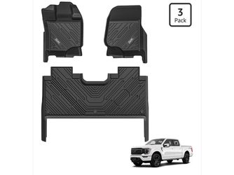 Tapetes Para  2015-2025 2026 Ford F150 / F-150 Lightning SuperCrew Cab
