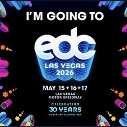 3 Tickets 3 Days EDC Vegas 