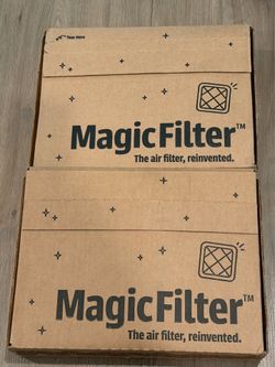 Magic Filter Air Filter 20x25x1 MERV8 - lot of 2