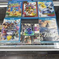 Nintendo Wii U Games $20-$25 Each Gamehogs 11am-7pm