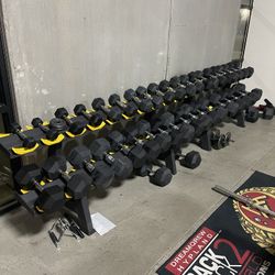 5-100 Dumbbell Set With Racks