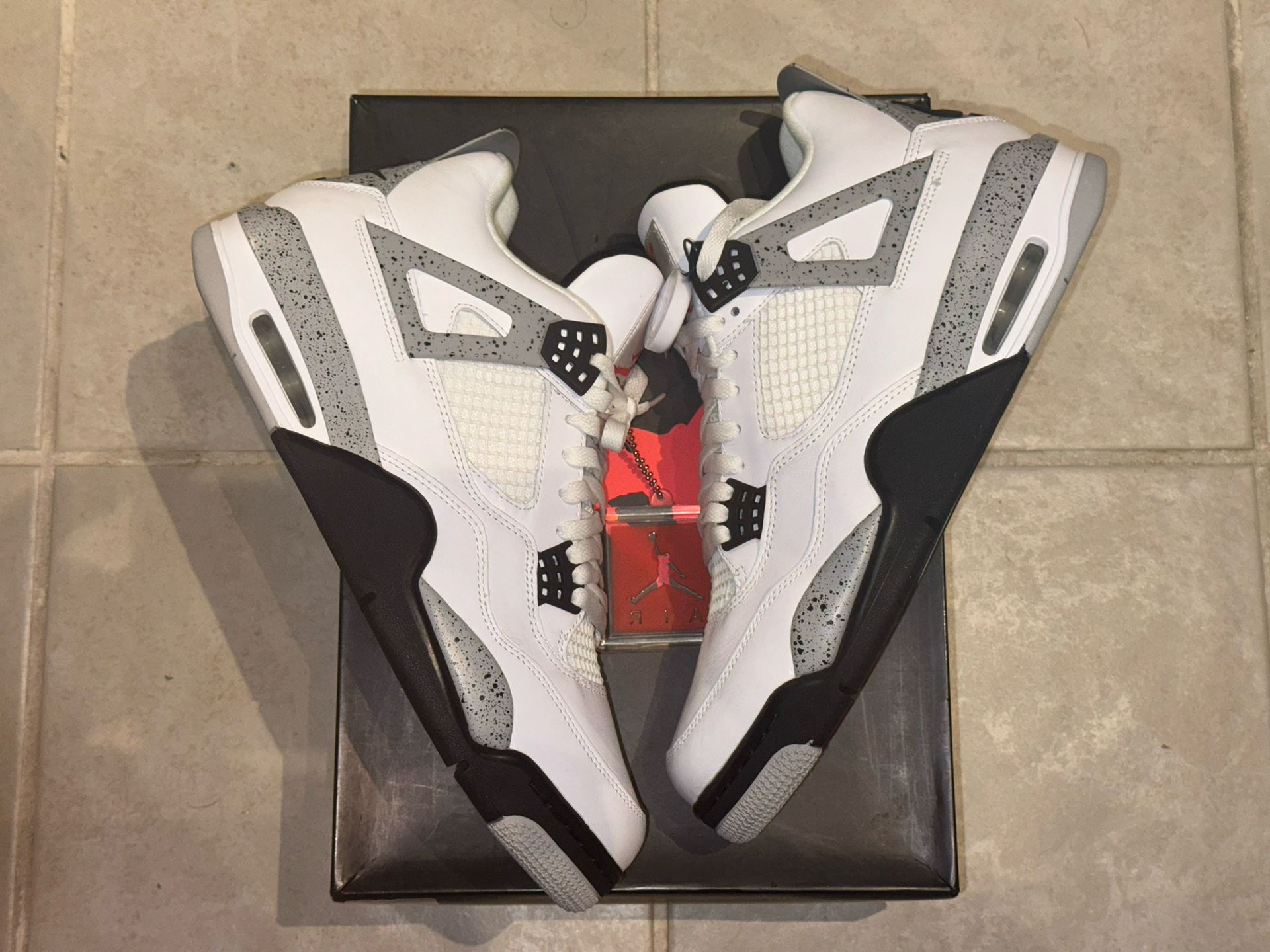 jordan 4 white cement 2016 size 12 brand new og all 