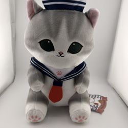 Mofusand Cat Grey Sailor 