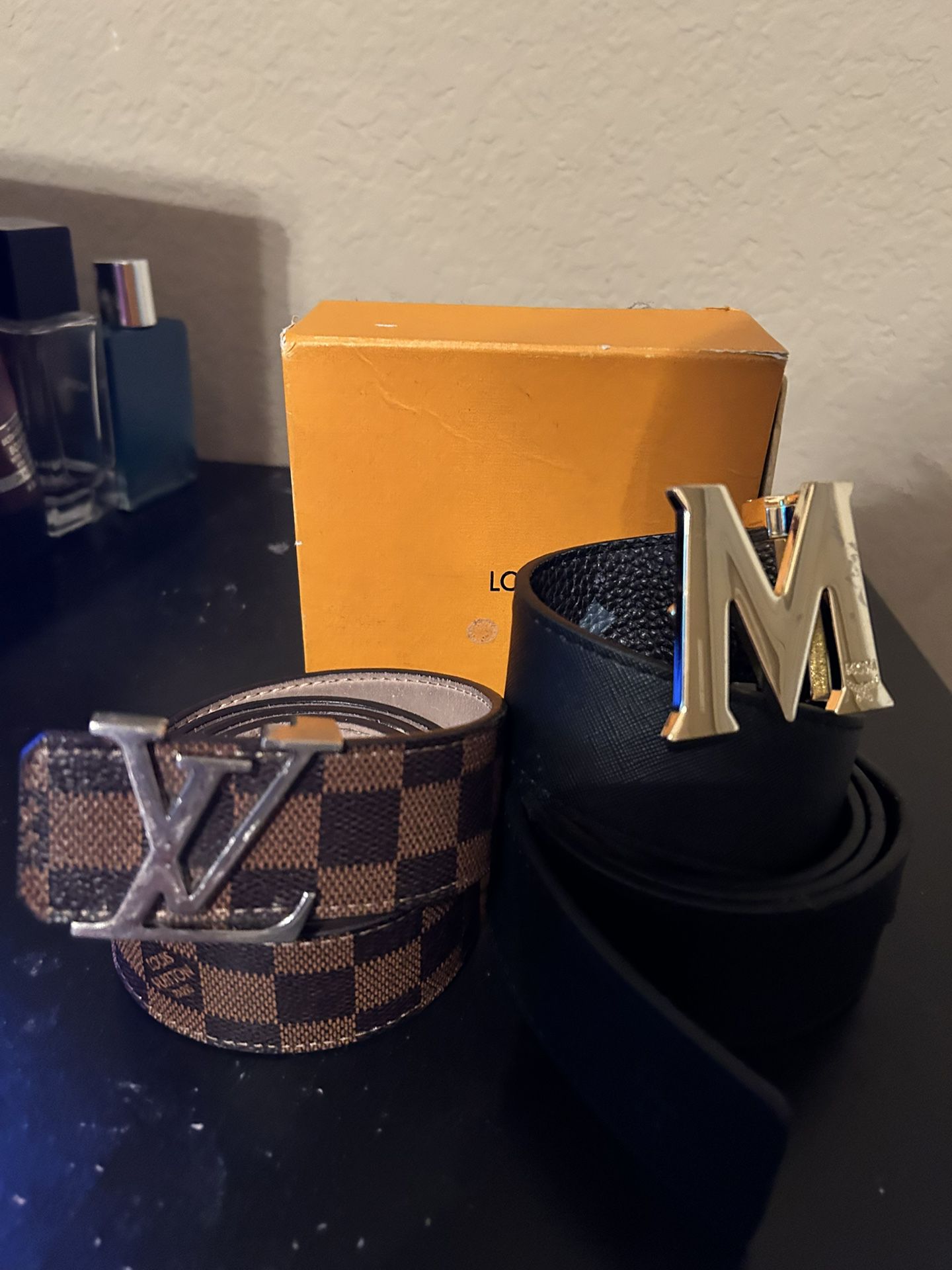 Lv Belt And Mcm Belt. for Sale in Castroville, TX - OfferUp