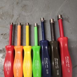 Snap On Insulated Nut Driver Set Sae 