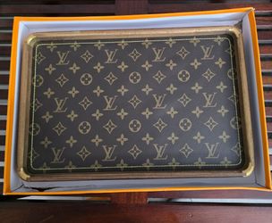 brown Louis Vuitton- serving tray # B