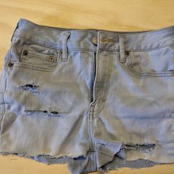 Aeropostale Cutoff Jean Shorts Size 2 Reg