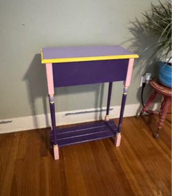 Super Cute Colorful Side Table