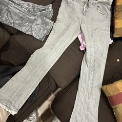 Gray Jeans 
