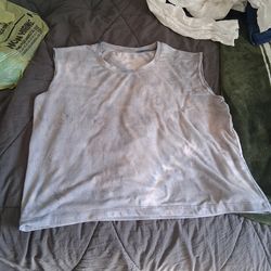 Tie dye tank top crop top