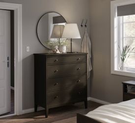 Gorgeous IKEA Idanas Brown 4 Drawer Dresser
