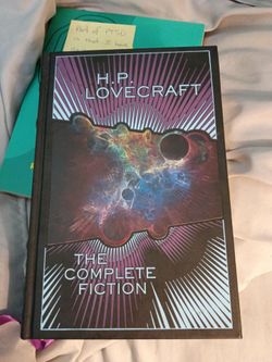 H.P. Lovecraft The Complete Fiction Hardback Book