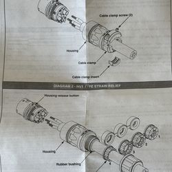 50A locking plugs and connectors