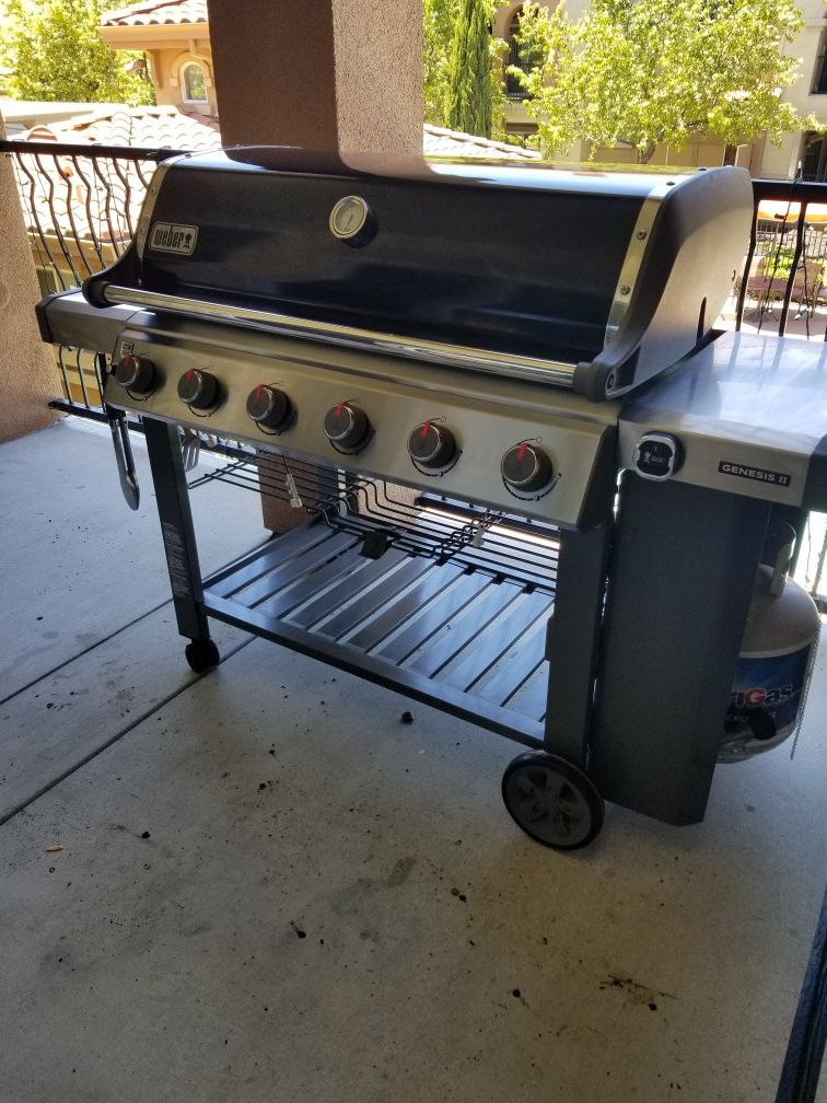 Weber Genesis II 6 burner