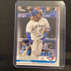 Baseball Card Vladimir Guerrero Jr. Rookie Card 
