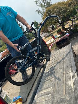 Ride along bicycle attachment
